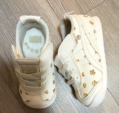 Onitsuka tiger kids white hook - tiger,